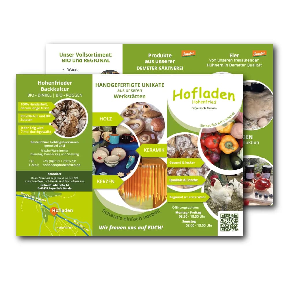 Hohenfried Hofladen Prospekt