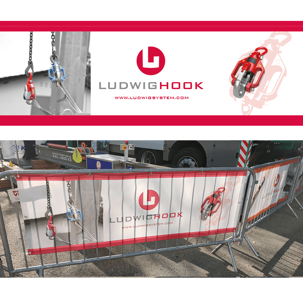 Ludwig System Werbebanner BAUMA